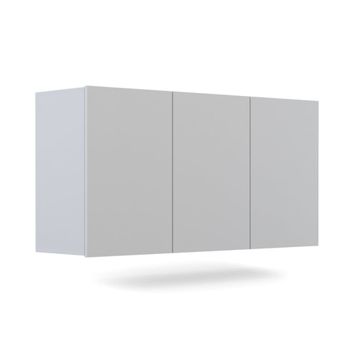 Bufé de pared 3 puertas paneles de aglomerado blanco