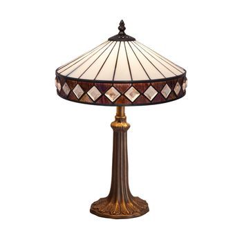 Sobremesa Tiffany Base Árbol Serie Ilumina D-30cm