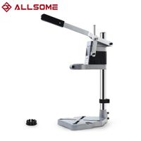 allsome soporte de taladro electrico 400mm soporte de perforacion amoladora soporte abrazadera banco prensa soporte abrazadera amoladora para carpinteria