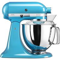 kitchenaid artisan 5ksm175psbcl stand mixer - crystal blue blue