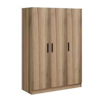Armario Kale-2281 Roble 135x190x52 Cm