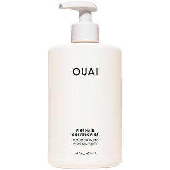OUAI Fine Conditioner with Pump - Jumbo Size