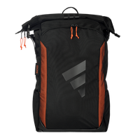 mochila adidas multigame negranaranja 34