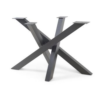Pata De Mesa Umala 115x65x72 Cm - Negro [en.casa]