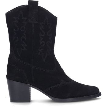 Yowas Botines 1370 afelpado_negro para mujer