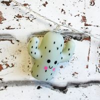 kawaii cute cactus string lights