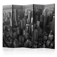biombo - new york skyscrapers birds eye view ii  225x172 cm