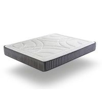 colchon de muelles ensacados xaluca bordeaux 160x190 cm r altura 25 cm