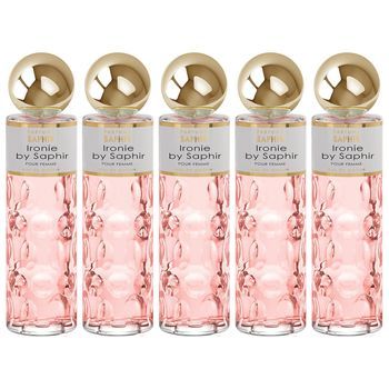 Pack De 5 Saphir Ironie - Eau De Parfum Mujer 200 Ml