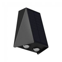 aplique led solar con sensor taner 3000k