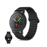 ksix core 3 smartwatch amoled 132 bateria 5 dias ip67 caja aleacion zinc negra correa silicona magnetica negro