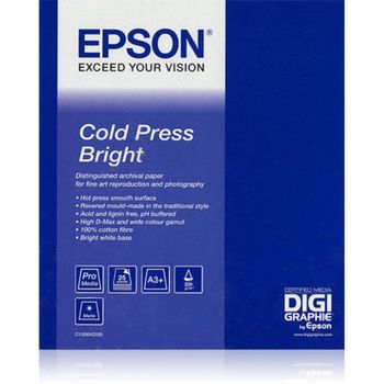 Papel Artístico Epson Cold Press Bright 60