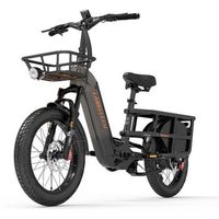 bicicleta electrica de carga lankeleisi wombat-1 con bateria de 48v 20ah