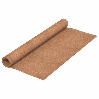 Rollos De Corcho Marrón 100 X 1000 X 0,5 Cm Corcho Vidaxl