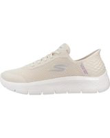 de skechers zapatillas mujer modelo slip-ins go walk flex color beis ofw ofwt