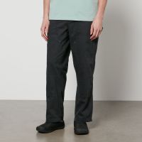 corridor cotton-herringbone straight-leg trousers - w34l32