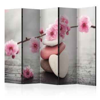 Biombo - Zen Flowers Ii (225x172 Cm)