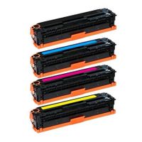 compatible multipack hp laserjet enterprise mfp m775dn printer toner cartridges 4 pack -ce340a