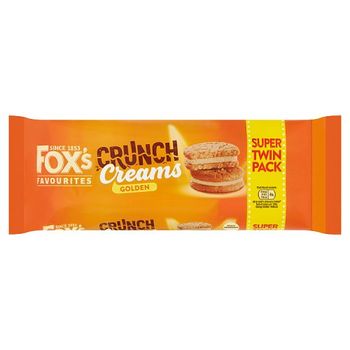 Foxs Golden Crunch Creams Twin Pack