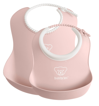 BabyBjörn Baberos Rosa Pastel 2 uds