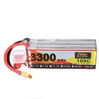 bateria de lipo zop power 222v 3300mah 100c 6s xt60 plug para drone de carreras rc