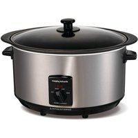 morphy richards 48705 sear and stew slow cooker - stainless steel stainless steel