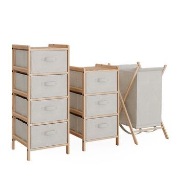 Conjunto De Muebles De Cuarto De Baño Bruno 3 Partes Vicco