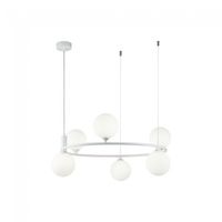 lampara colgante ring 6 luces