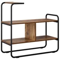 mesa consola madera envejecida 80 x 35 x 75 cm vidaxl