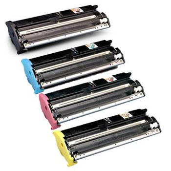 Original Multipack Epson Aculaser C2000 Printer Toner Cartridges (4 Pack) -C13S050033