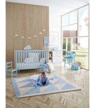 Alfombra Infantil Puzzle Suelo Acolchado para Bebés Colores Mix - 10 Colores a elegir