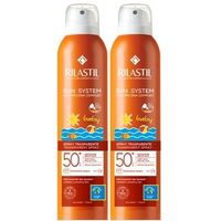 rilastil sun system spray transparente baby spf50 2 x 200 ml