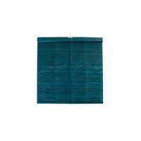 jardin202 - persiana de madera alicantina con polea metalica - estor enrollable para ventanas puertas salon  125 x 220 cm azul barnizada  125 x 220 cm azul barnizadajardin202