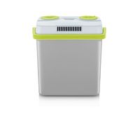 severin - nevera portatil electrica con conexion usb capacidad de 25 l potencia 58 w color gris  verde tkb 2925