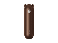 ventilador portatil - jisulife life8 plus 10w 4500 mah 3 velocidades hasta 46h autonomia marron