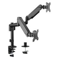 equip soporte de mesa para 2 pantallas 17-32 vesa 100x100 max 18kg