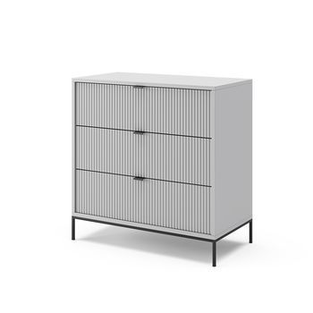 Aparador Eliza 80 X 81.2 Cm Con 3 Cajones Vicco