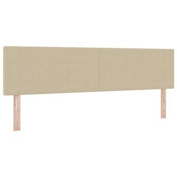 Cabecero，panel De Cabecero Led Con Tiras Led Verde Grisáceo 180 Cm Tela De Pana