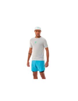 Camiseta de Trail Compressport Trail Racing Ss Gris Hombre