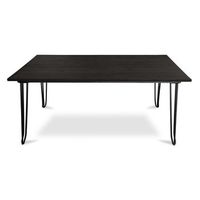 mesa de comedor hairpin 170x90cm madera natural
