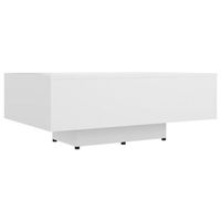 mesa de centro madera contrachapada blanco 85x55x31 cm vidaxl