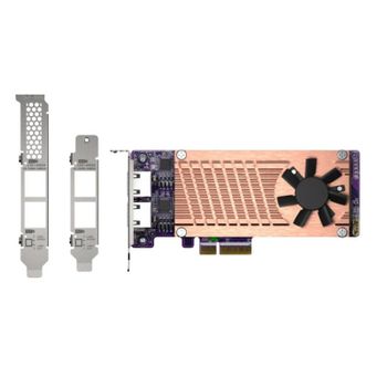Tarjeta de Red QNAP QM2-2P2G2T PCI Express 2,5 GbE Doble M.2 NVMe