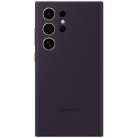samsung funda de silicona violeta oscuro para galaxy s24 ultra