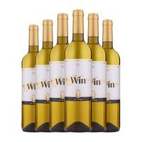 emina vino blanco wine blanco joven 75 cl pack de 6 unidades