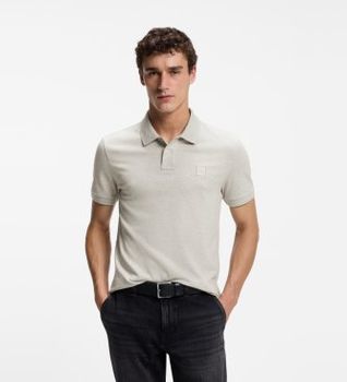BOSS para hombre. 50507803 Polo Passenger beige (M), Casual, Algodón, Manga corta