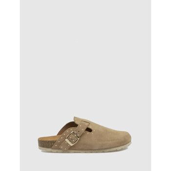 Autenti Zuecos ZUECO URIO TAUPE para mujer