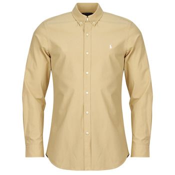 Polo Ralph Lauren Camisa manga larga CAMISA AJUSTADA SLIM FIT EN POPELÍN LISO para hombre