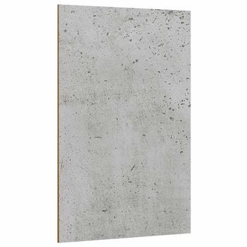 Paneles Decorativos 50 Uds. Gris Hormigón 40 X 60 X 0,27 Cm Vidaxl