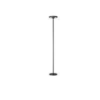 lampara de pie led balance 25 w 3000 k 180 cm de altura 2376 lm con interruptor de encendidoapagado y regulador de intensidad negro - perenz