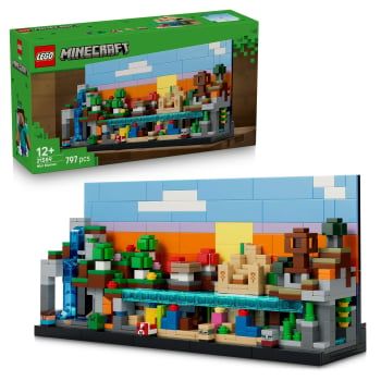 LEGO Minecraft Minibiomas, Juguete de construcción +12 años - 21589